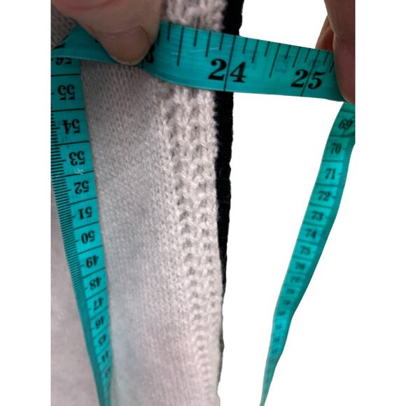 10 Crosby Derek Lam100% Cashmere Color Block Sweater Crewneck Sweater Size M - Picture 5 of 6